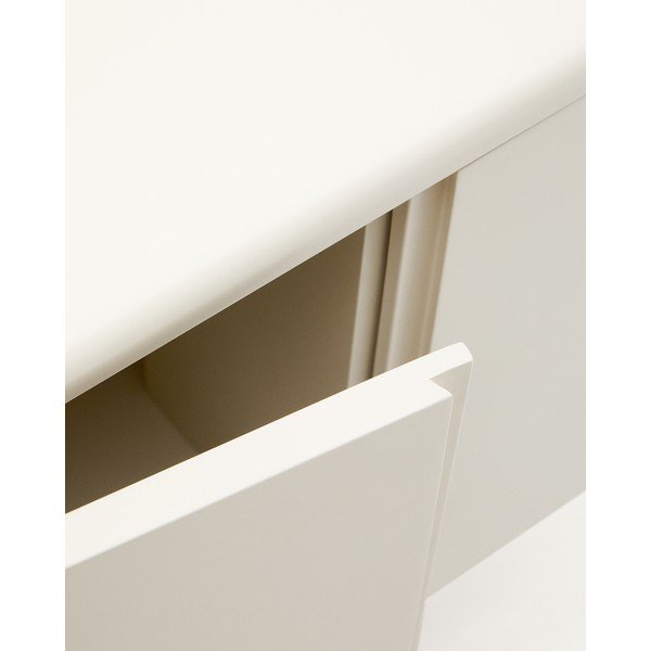 Bež zidni ormarić za ispod umivaonika 90x35 cm Salaya – Kave Home-image-3