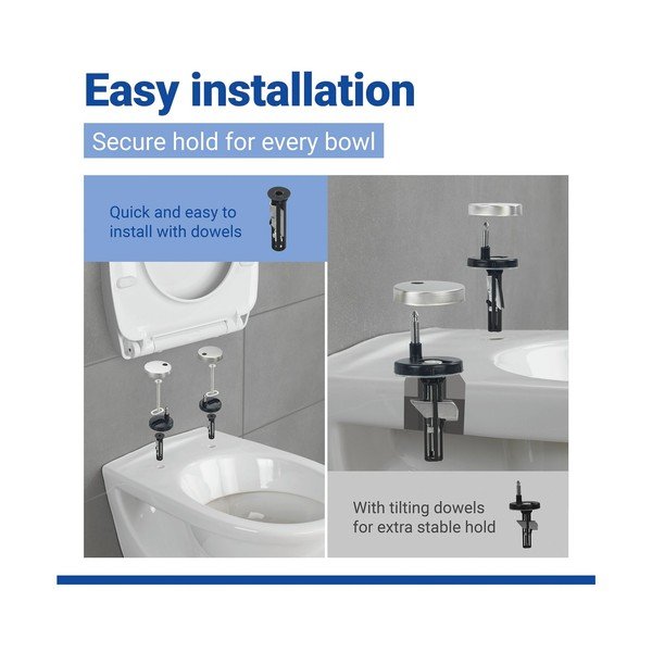 WC daska s automatskim zatvaranjem 36,5 x 45 cm Roanne – Wenko-image-3