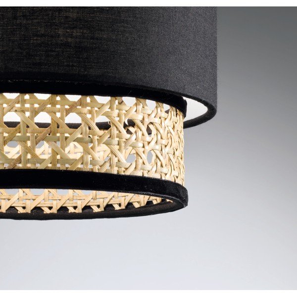 Crno-bež podna svjetiljka Fischer & Honsel Tape-image-2