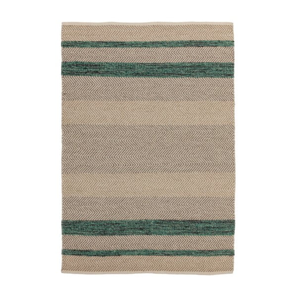 Smeđe-zeleni tepih Asiatic Carpets Fields, 120 x 170 cm