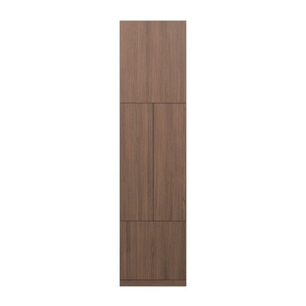 Modularni garderobni ormar u tamnoj prirodnoj boji 54x215 cm Build – WOOOD-image-3