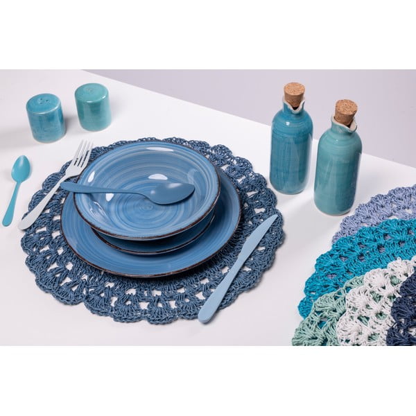 Papirnati podmetači 6 kom ø 38 cm Uncinetto - VDE Tivoli 1996-image-2