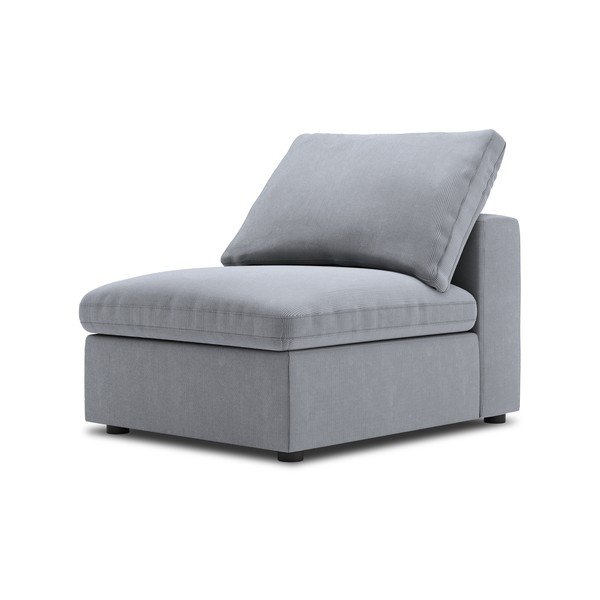 Sivi srednji dio modularne sofe od samta Windsor & Co Sofas Galaxy-image-2