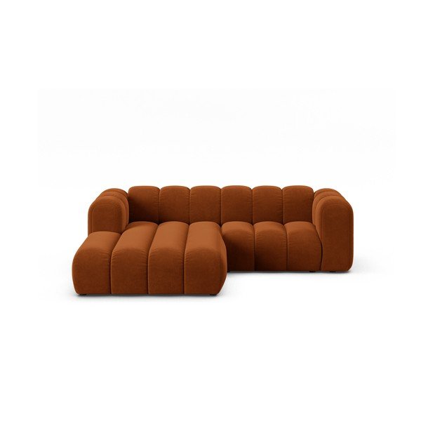 Narančasta kutna garnitura (s lijevim kutom) Lupine – Micadoni Home