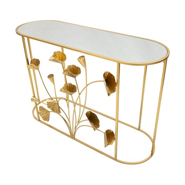Pomoćni stol u zlatnoj boji 40x120 cm Flow – Mauro Ferretti-image-2
