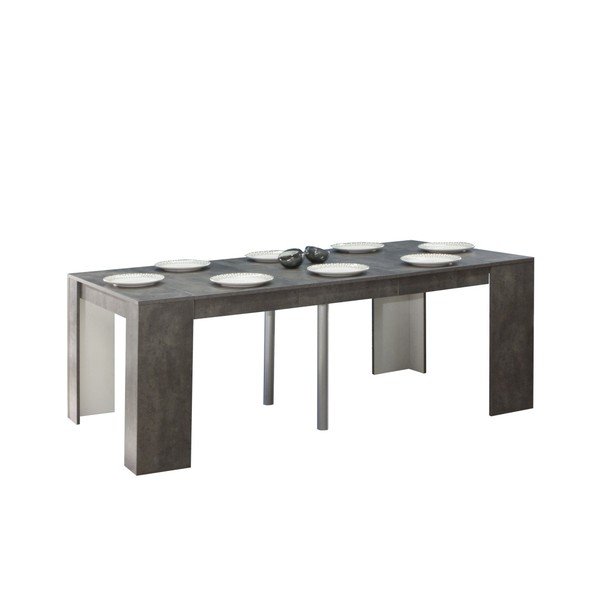 Sivi sklopivi blagovaonski stol TemaHome Elastic-image-2
