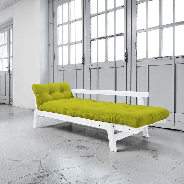 Sofa na razvlačenje Karup Step White / Pistacio-image-3