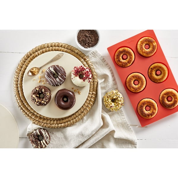 Silikonski kalup za pečenje za krafne 17,5x30,5 cm – Lékué-image-4