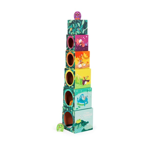 Box tower Dans la Jungle - Moulin Roty-image-2