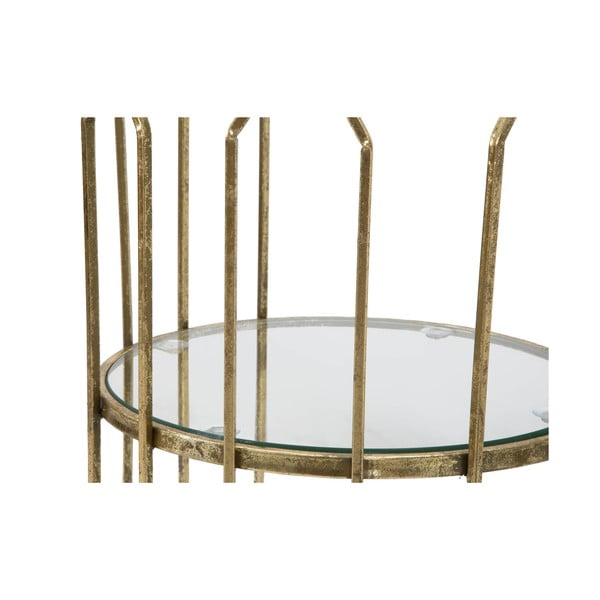 Okrugli pomoćni stol sa staklenom pločom stola ø 35 cm Tunisi – Mauro Ferretti-image-4