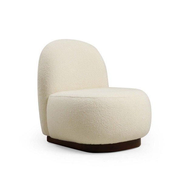 Bijela fotelja Artie Tina