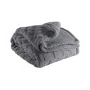 Siva deka od mikropliša 150x200 cm Rava – Tiseco Home Studio