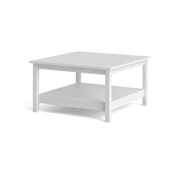 Bijeli stolić za kavu 81x81 cm Madrid - Tvilum-image-2