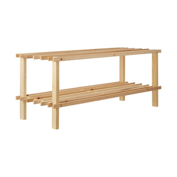 Ormarić za cipele od masivne jele u prirodnoj boji – Premier Housewares-image-2