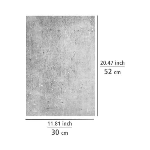 Poklopci za štednjake od kaljenog stakla u setu od 2 kom 52x30 cm Concrete - Allstar-image-2