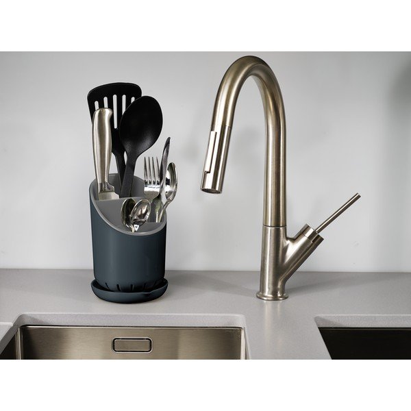 Sivi stalak za pribor za jelo i posuđe Joseph Joseph Dock-image-3