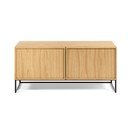 TV komoda u dekoru hrasta u prirodnoj boji 112x51x42 cm Taiana – Kave Home
