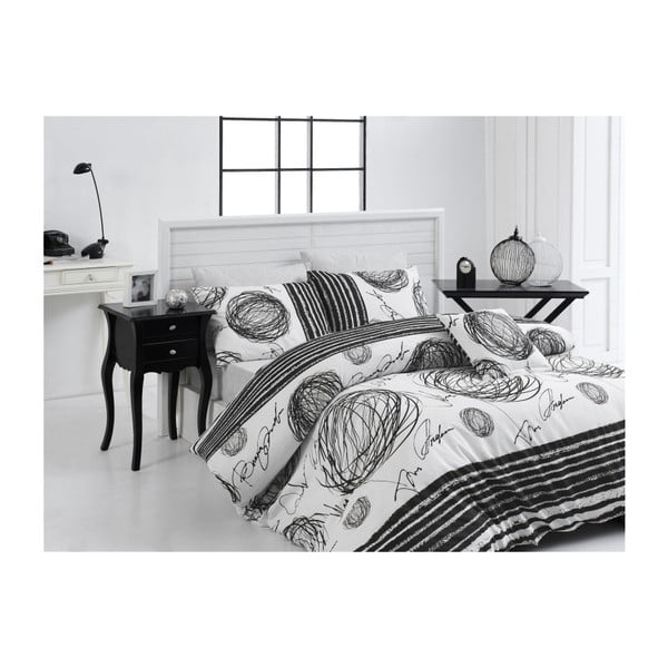 Pamučna posteljina za krevet za jednu osobu Nazenin Home Kipling, 140 x 200 cm
