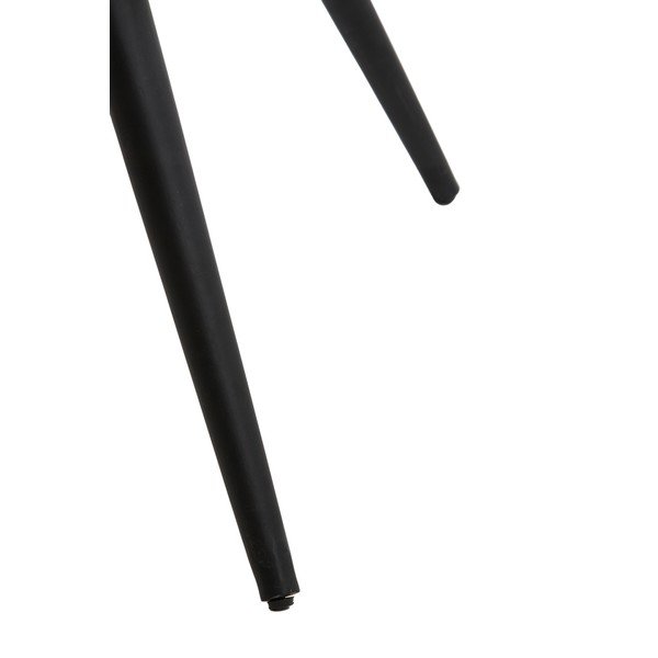 Crni/tamno smeđi okrugli blagovaonski stol s pločom stola od bagrema ø 120 cm Turi – Light & Living-image-2