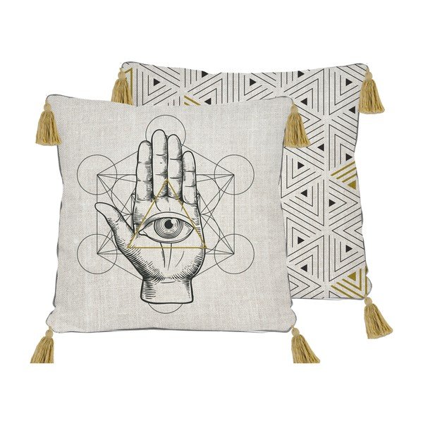 Jastuk Medre Selva Hand, 45 x 45 cm-image-1