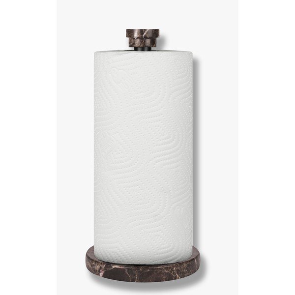 Tamno smeđi mramoran držač kuhinjskih ručnika ø 12,5 cm Marble – Mette Ditmer Denmark-image-1