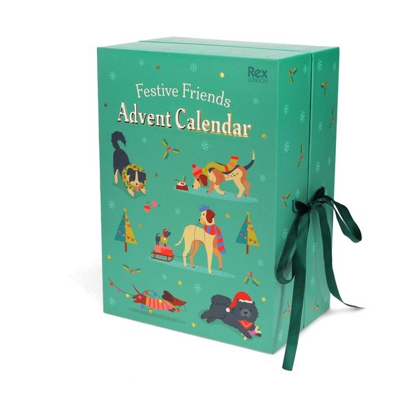 Adventski kalendar 37,5 cm Festive Friends – Rex London-image-2