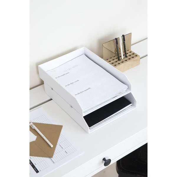 Kartonski uredski organizatori u setu 2 kom za dokumente Hakan – Bigso Box of Sweden-image-1