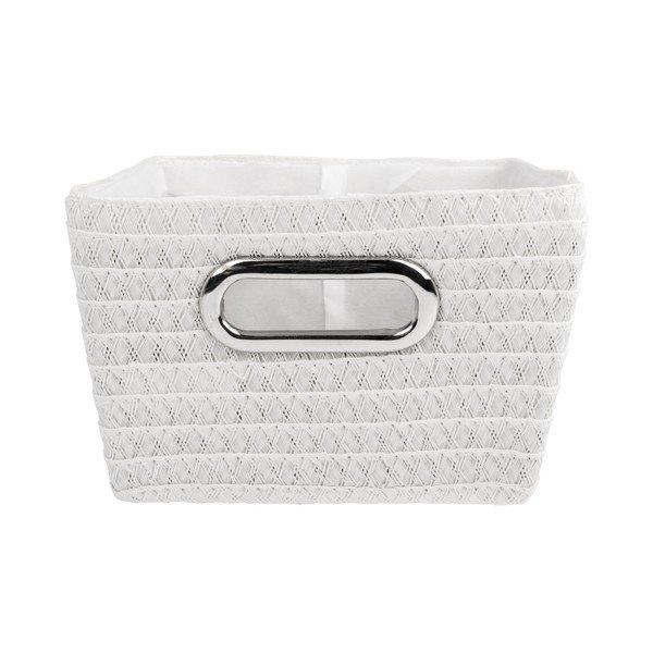Bijela košara Wenkoo Chromo, širina 28 cm-image-2