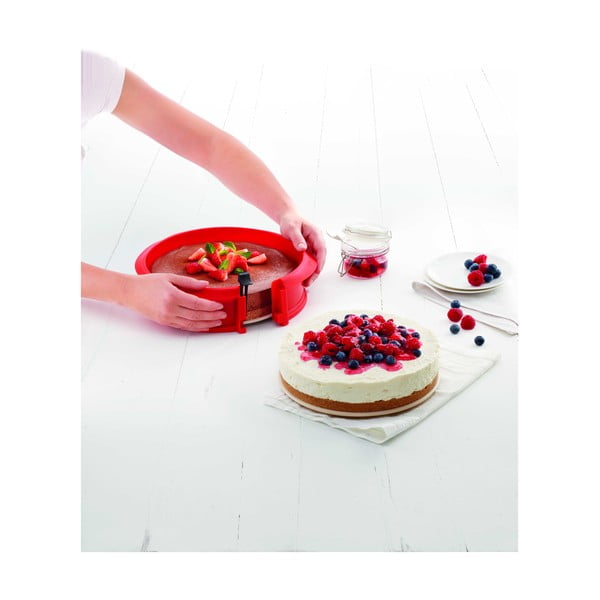 Silikonski kalup za pečenje za pite/za torte ø 25 cm – Lékué-image-1