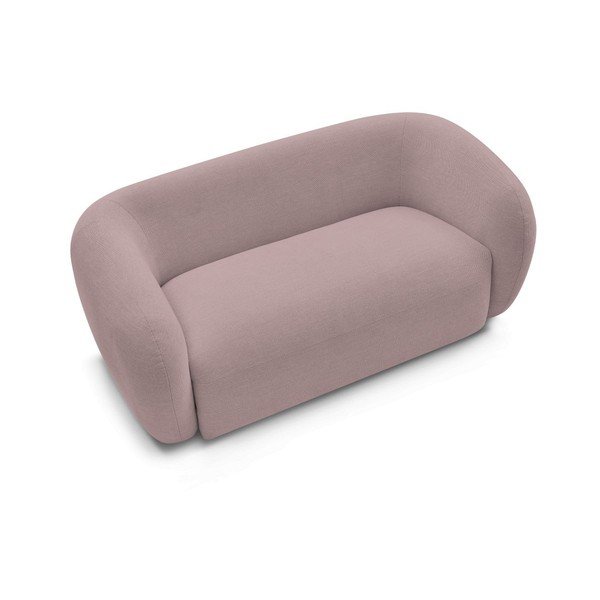 Ružičasta sofa od šenila 160 cm Celine – Bobochic Paris-image-3