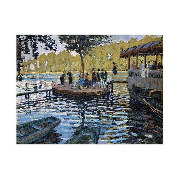 Slika Claudea Moneta - La Grenouillère, 60x45 cm