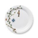 Bijeli porculanski tanjur s božićnim motivom ø 27 cm Hammershøi Christmas – Kähler Design
