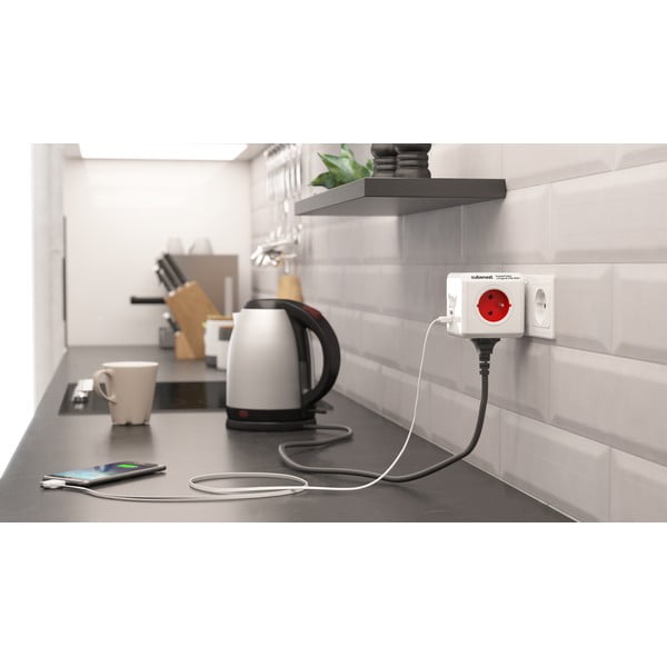 Razdjelnik utičnica 12 cm PowerCube Original USB – Cubenest-image-4