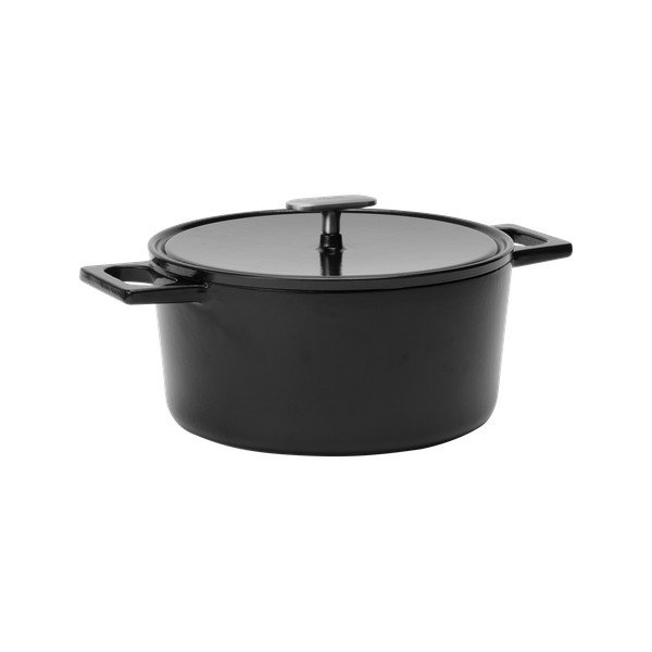 Kastrola od lijevanog željeza s poklopcem prikladna za indukcijsko kuhalo 5,5 l Mattia 3.0 – FABINI