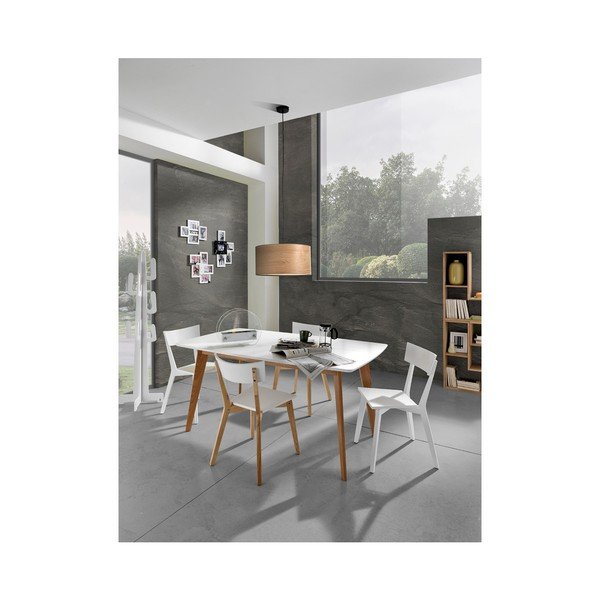 Set od 2 bijele stolice za blagovanje Tomasucci Kyra-image-4