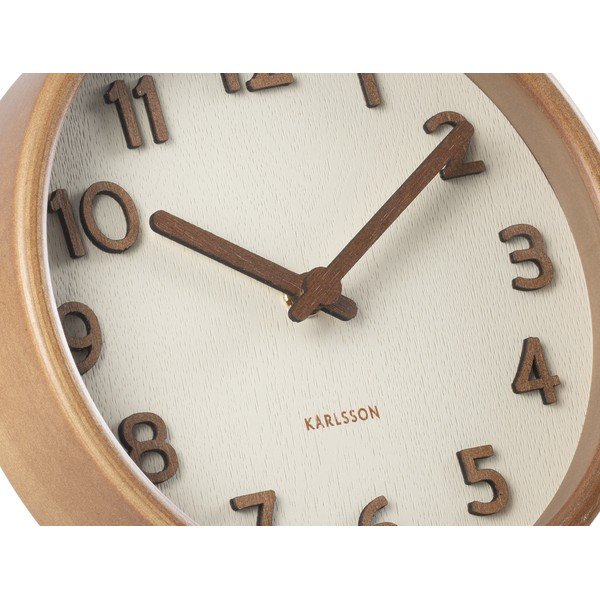 Stolni sat ø 18 cm Pure – Karlsson-image-1
