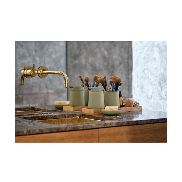 Zeleni dozator sapuna od kamenine Zone Nova One-image-1