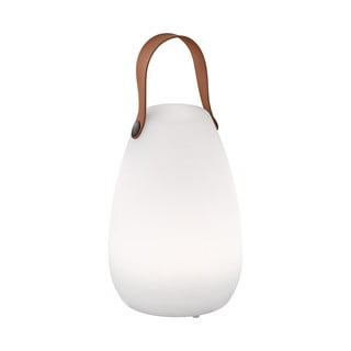 Bijela/smeđa LED stolna lampa (visina 20 cm) Ruby – Fischer & Honsel