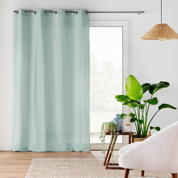 Plava prozirna zavjesa 140x280 cm Cloris – douceur d'intérieur-image-4