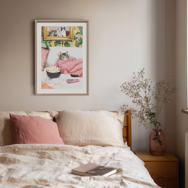Tiskana slika s okvirom 50x70 cm Friday Evening – Styler-image-1