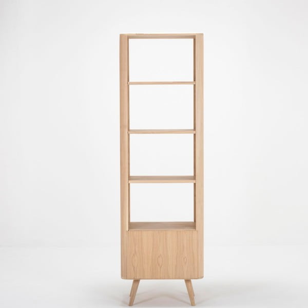 Biblioteka od hrastovine Gazzda Ena, 60 x 42 x 196 cm-image-4