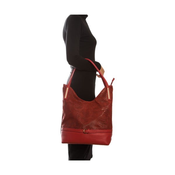 Kožna torbica Sofia Cardoni Adona, rosso-image-2