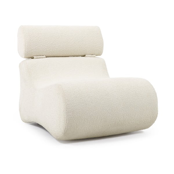 Krem fotelja Kave Home Club