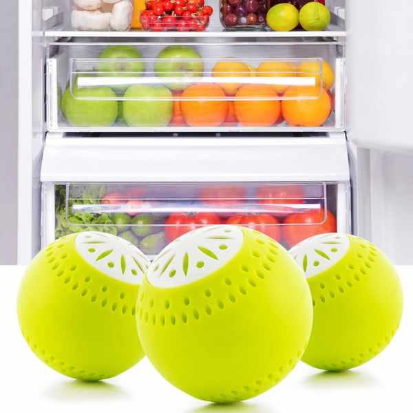 Set od 3 mirisne kuglice za hladnjak InnovaGoods-image-3