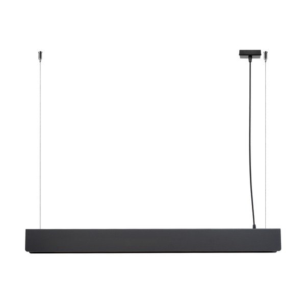 Crna metalna LED viseća svjetiljka Nebula – Sollux