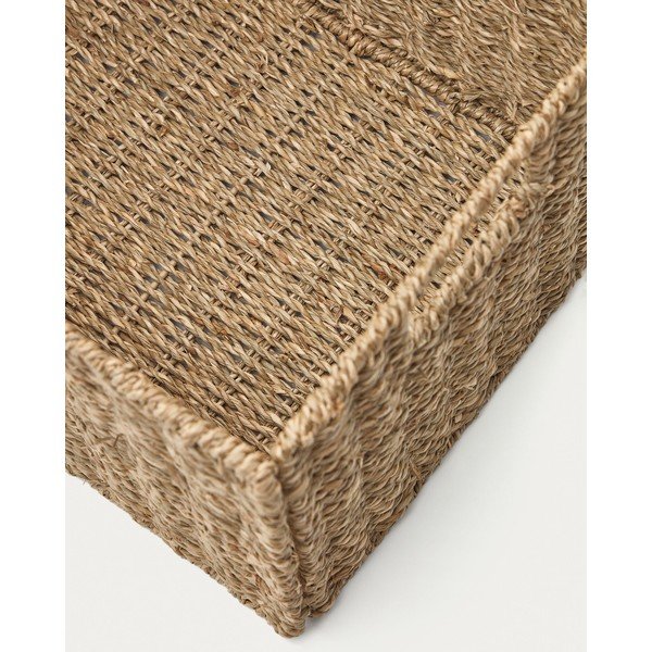 Košare u setu 2 kom za police od morske trave 32x27x22 cm Tossa – Kave Home-image-4