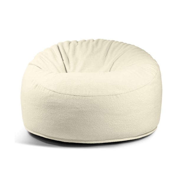 Smeđa vreća za sjedenje od bouclé tkanine Om 110 – SLOWDOWN-image-2