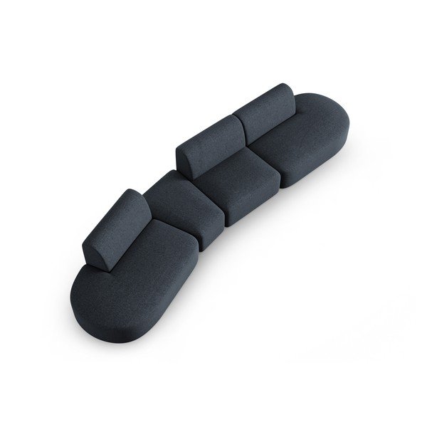 Tamno plava sofa 412 cm Shane – Micadoni Home-image-2