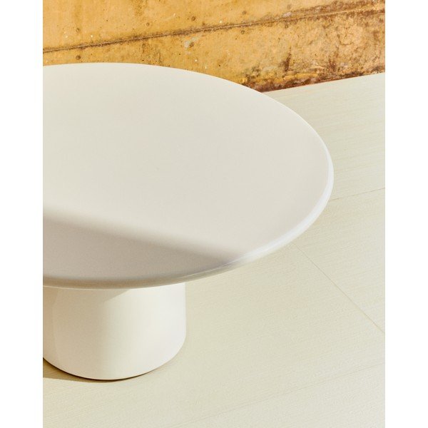 Okrugao vrtni stolić za kavu betonski ø 85 cm Albanella – Kave Home-image-3