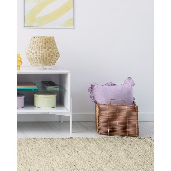 Bijela TV komoda od jasenovof drveta Kave Home Marielle širine 167 cm-image-4